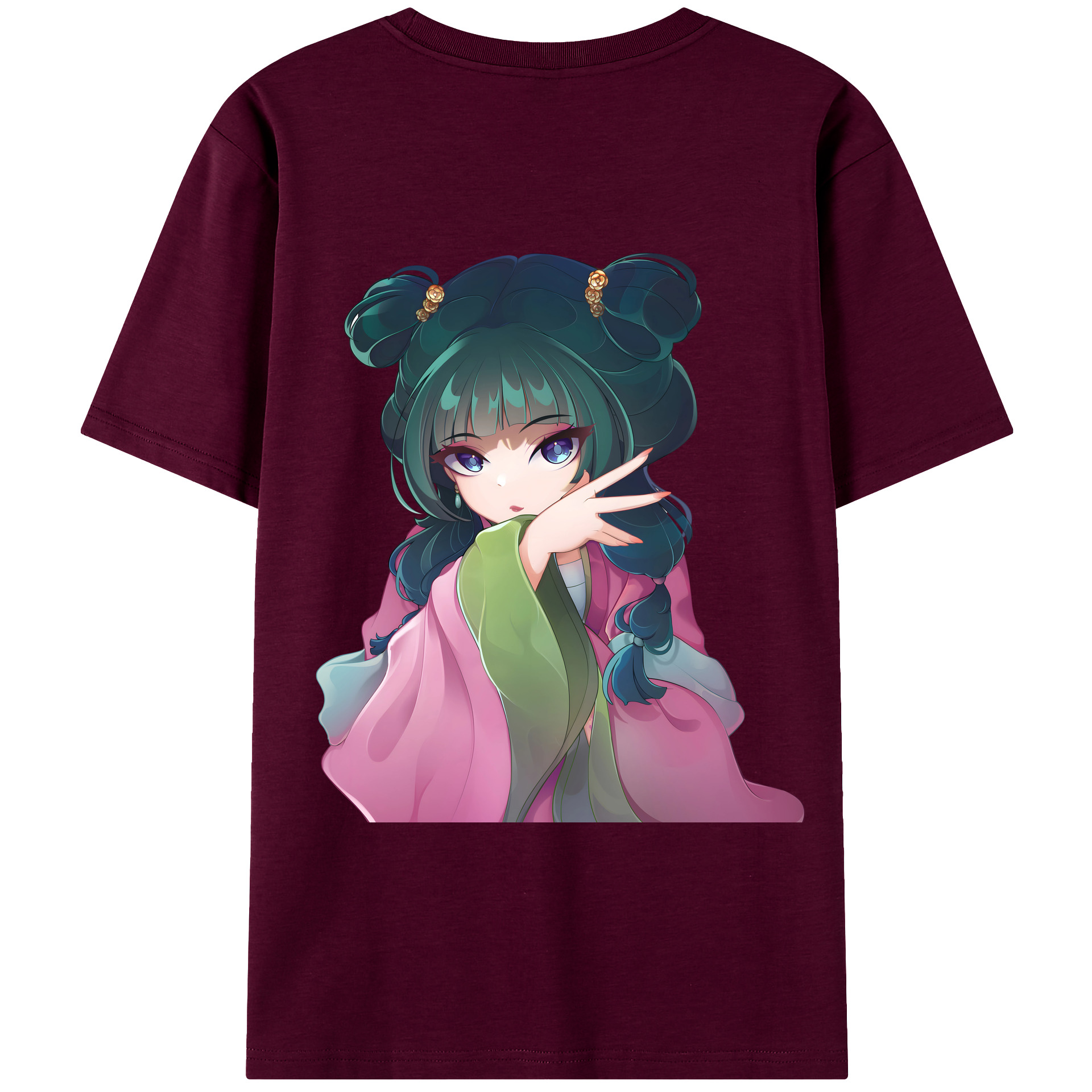 （画像用） 薬屋のひとりごと The Apothecary Diaries レディース半袖Tシャツ(バックプリント)